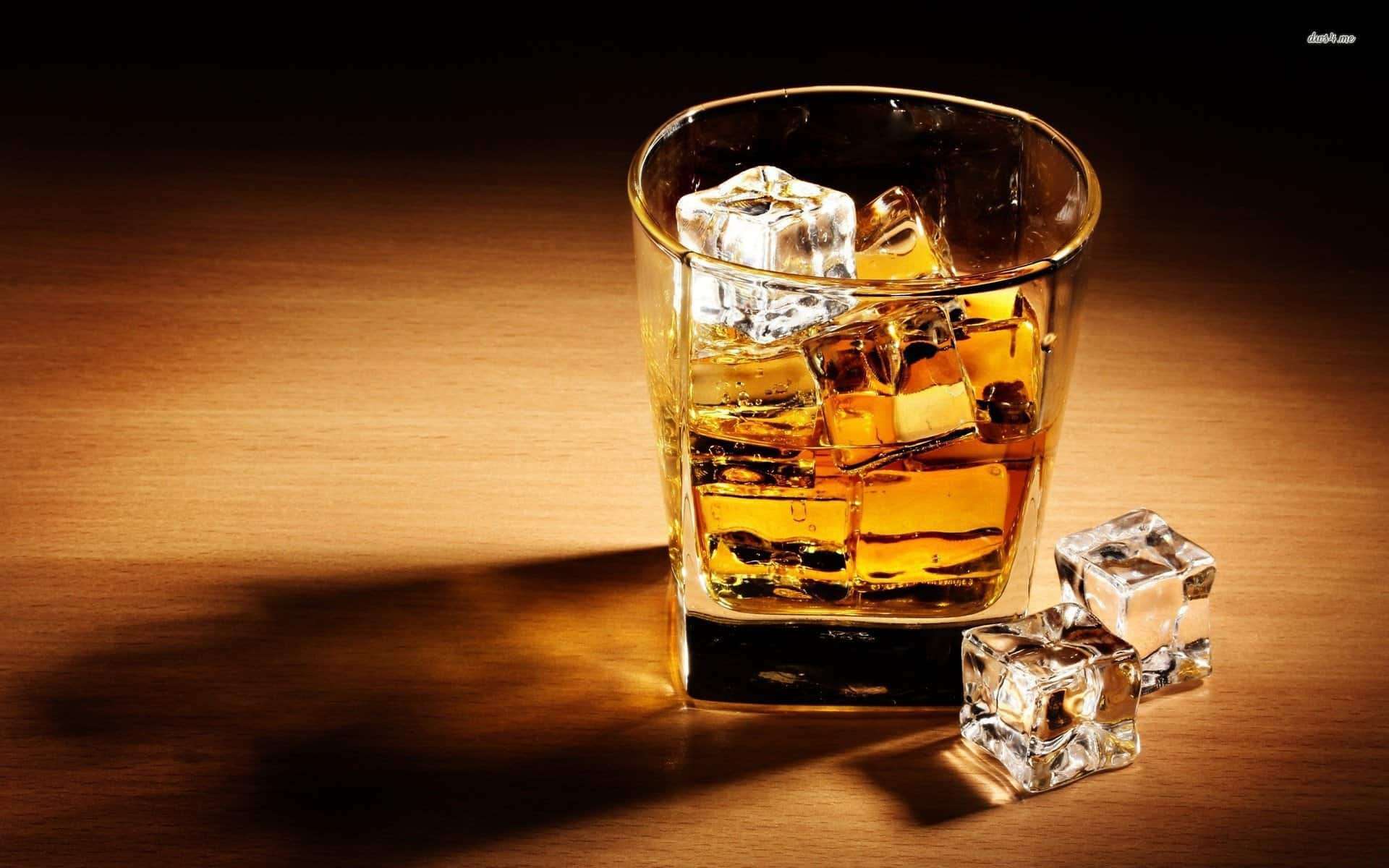 Whiskey on the rocks
